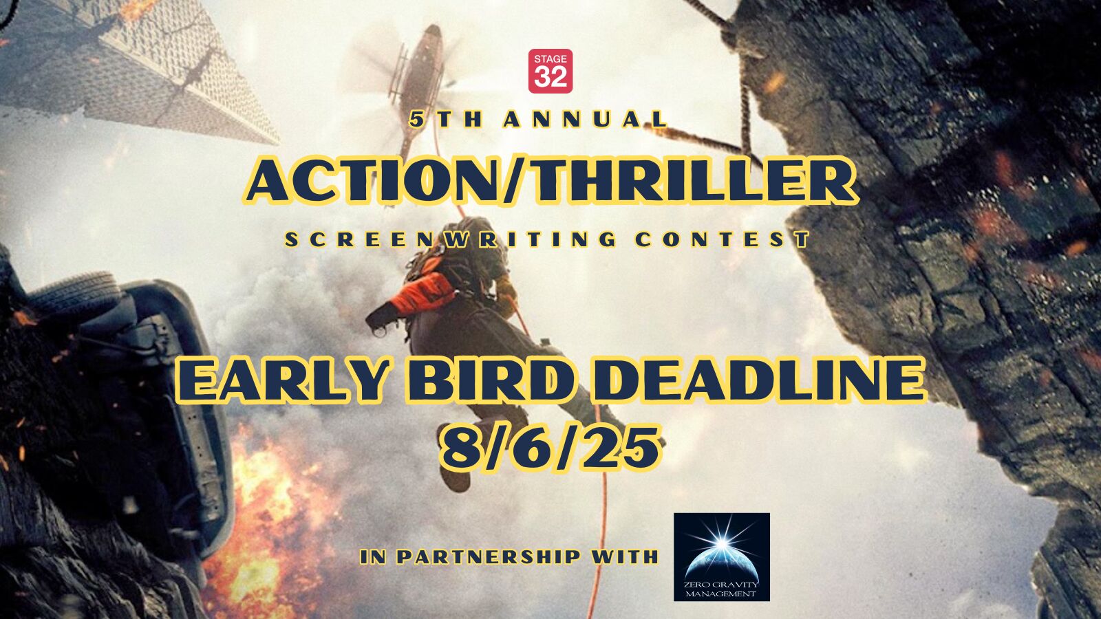 5th Annual Action/Thriller Screenwriting Contest Early Bird