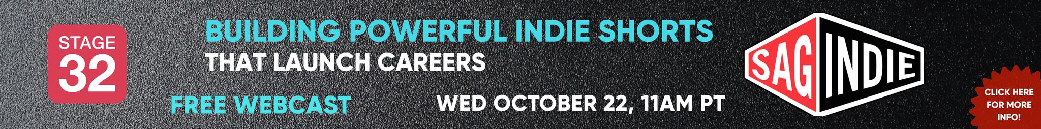 SagIndie Indie Shorts Webinar Oct 2025