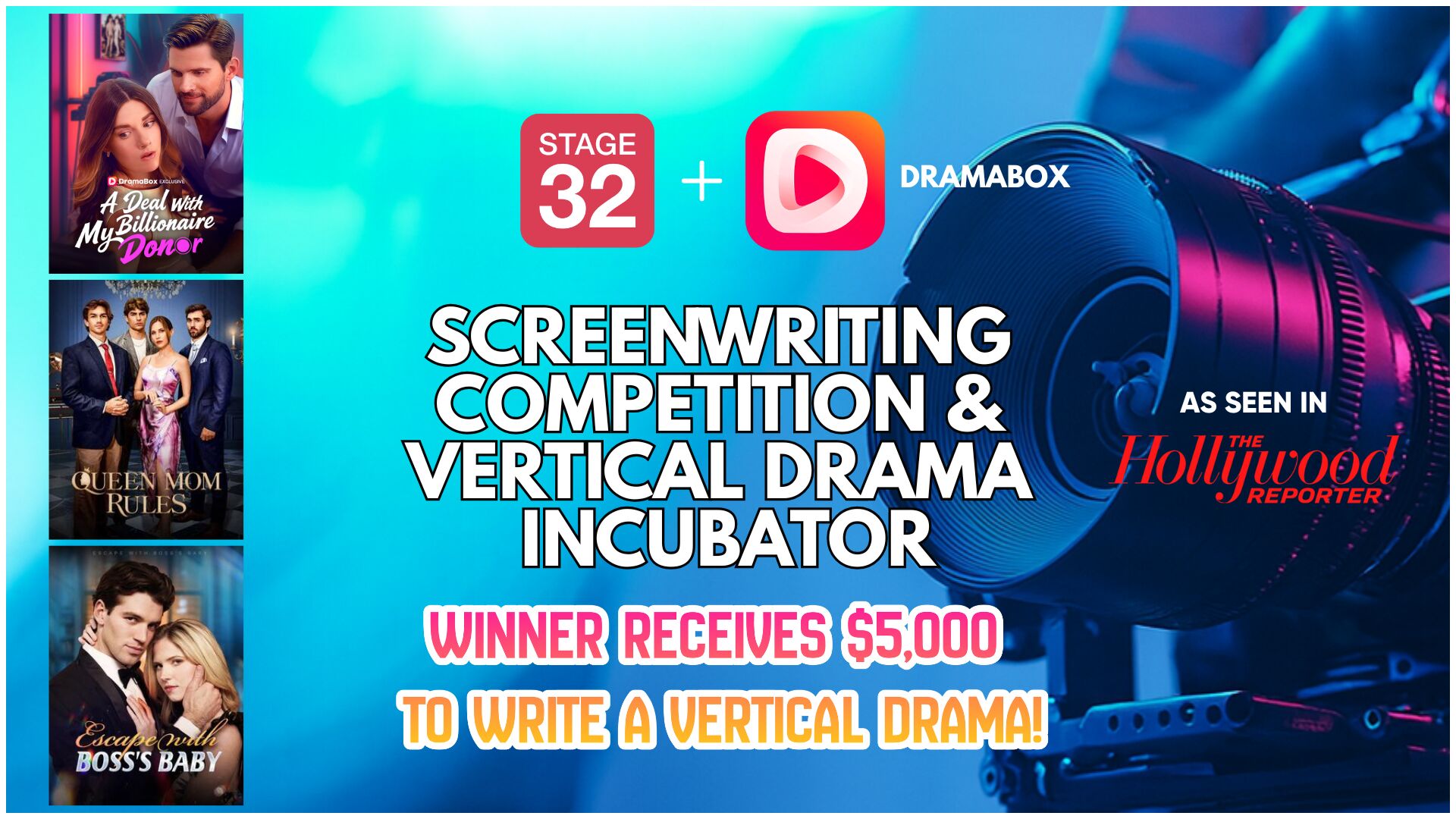 Stage 32 + DramaBox Screenwriting Competition
