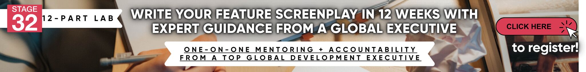 Write Your Feature Screenplay in 12 Week