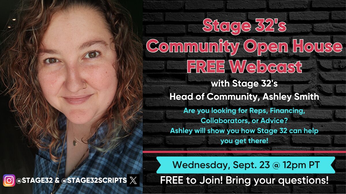 Stage 32's September 2026 Community Open House Webcast