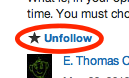 Unfollow a discussion