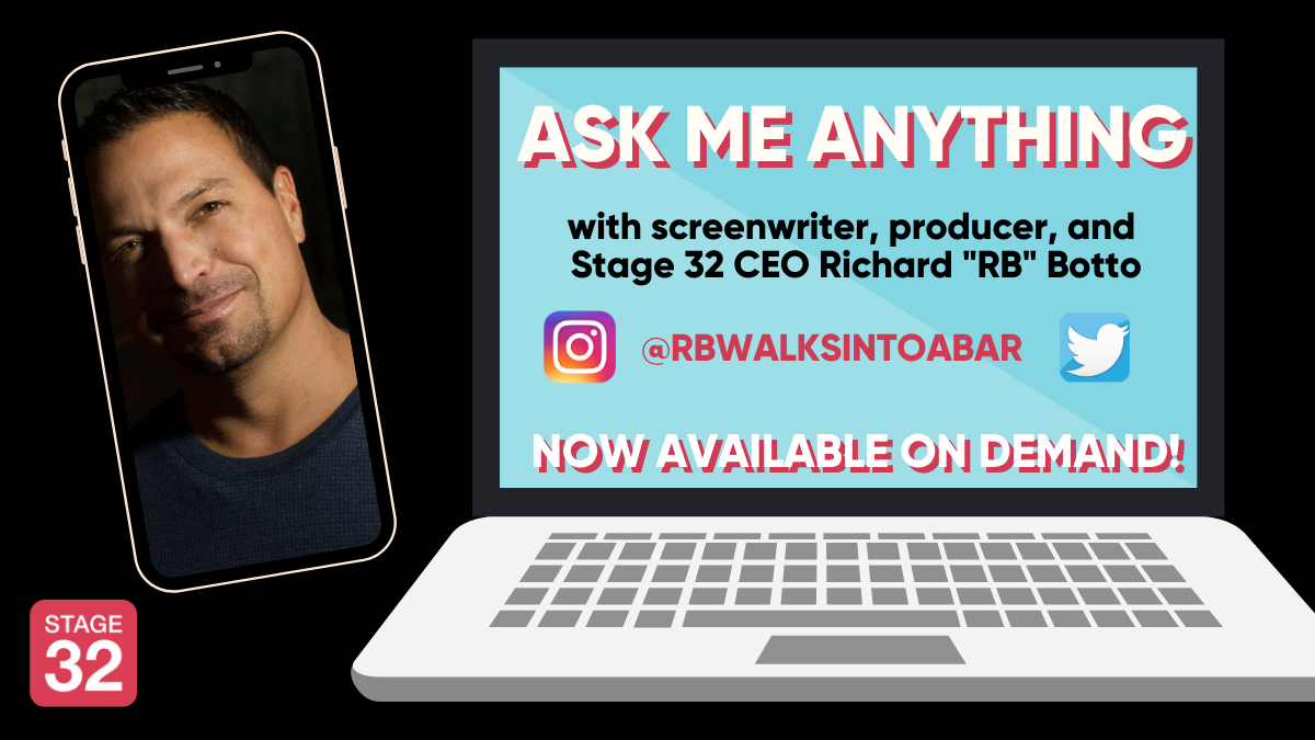 Ask Me Anything Embracing the New Normal with Stage 32 CEO Richard RB Botto Now Available OnDemand