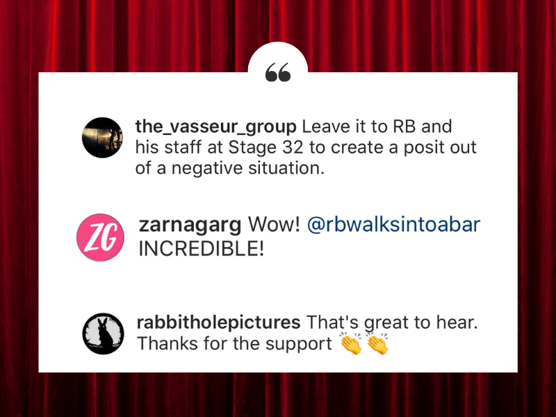 THANK YOU Stage 32 Members  Independent Film Community Worldwide