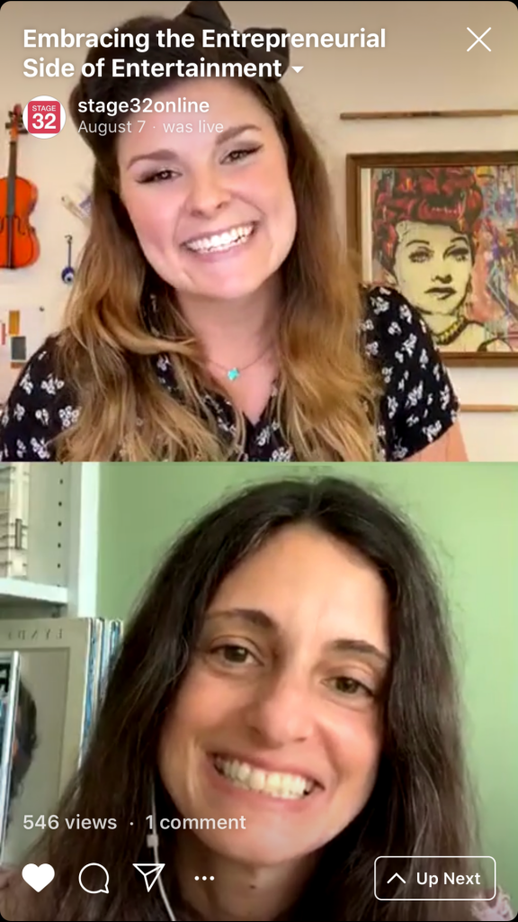 Instagram Live Series Embracing the Business Side of Entertainment  How to Make Your First Feature Film