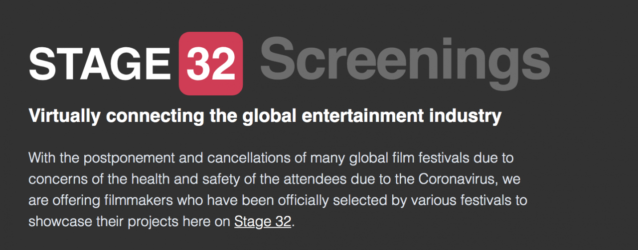 Stage 32 Screenings Expands  Will Screen Films Accepted into Telluride Mountainfilm and Tribeca