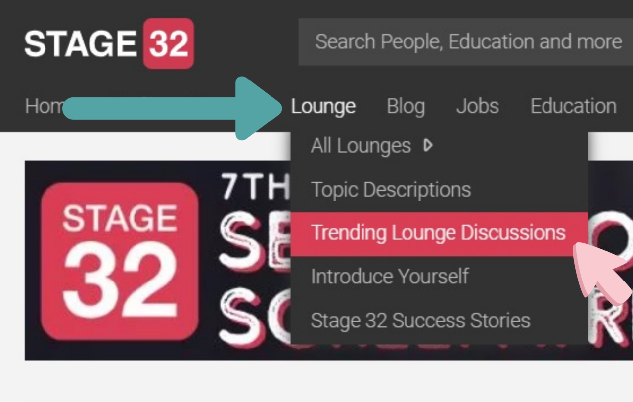 5 Ways to Explore  Network in the Stage 32 Lounges